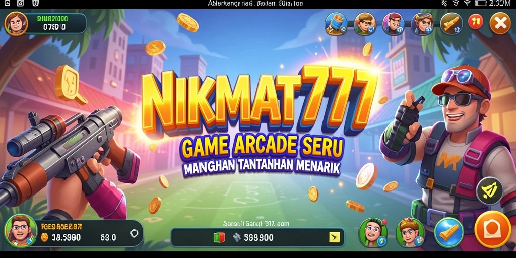 Tampilan gameplay seru dan menantang dari NIKMAT777.