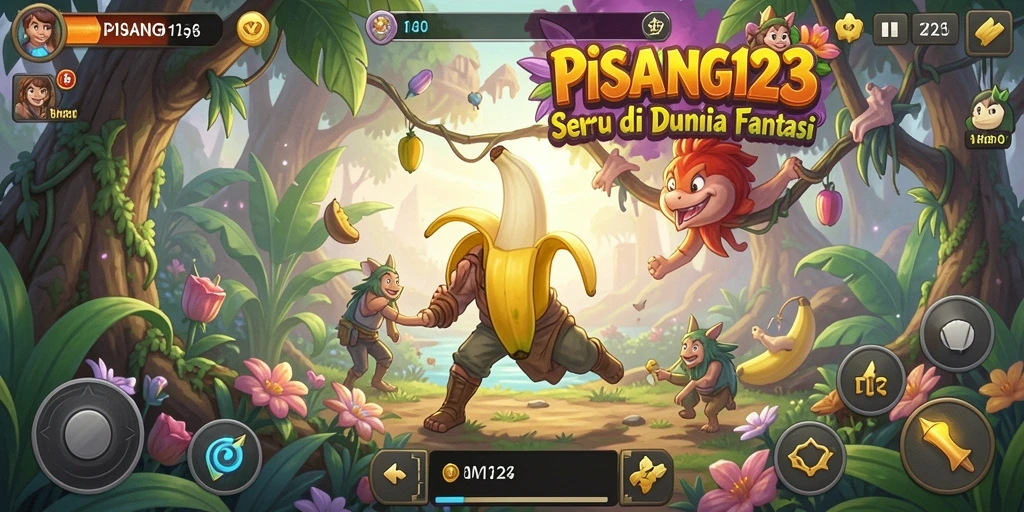 Screenshot gameplay PISANG123 menampilkan petualangan seru di dunia RPG.