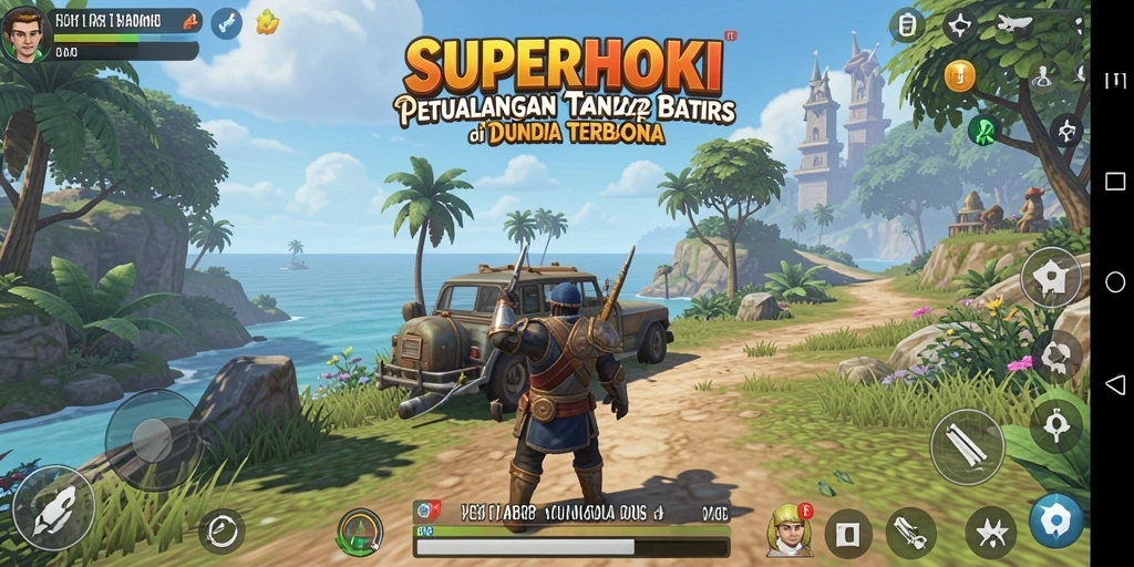 Gameplay seru dan menawan di dunia terbuka SUPERHOKI.