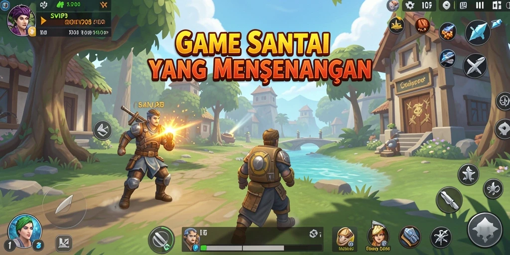 Tangkapan layar utama SVIP3 menampilkan gameplay yang seru dan interaktif.